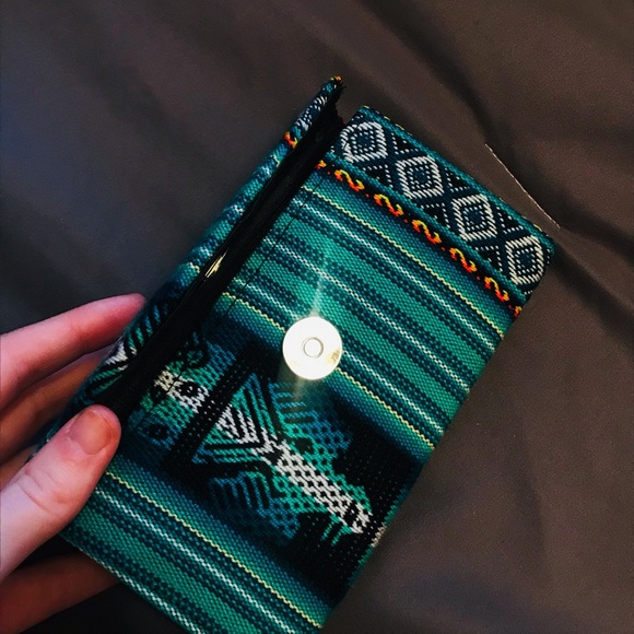 Woven Wallet Clutch from Bolivia - Picture 4 of 4